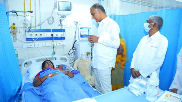 గత ఆరేళ్లలో ఎప్పుడూ ఇలాంటి ఘటన జరగలేదన్న మంత్రి హరీష్ రావు