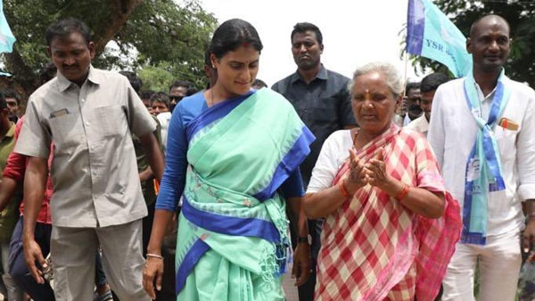 ప్రజల కోసమే ప్రజా ప్రస్థానం పాదయాత్ర చేస్తున్నానన్న వైఎస్ షర్మిల