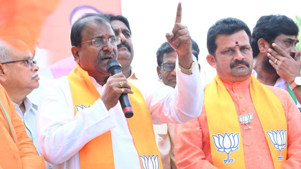 రూటు మార్చిన బీజేపీ.. రూటు మార్చిన బీజేపీ..