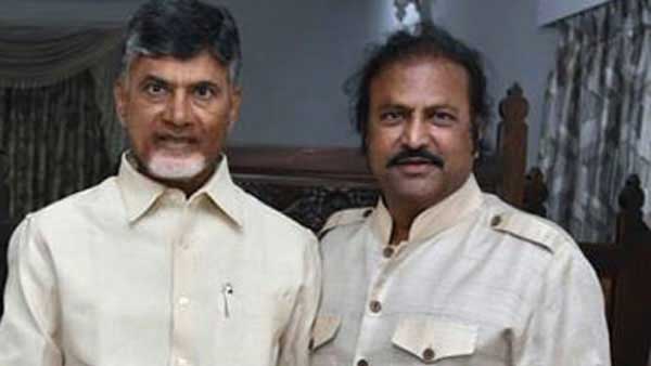 చంద్రబాబు - మోహన్ బాబు చర్చల్లోనే