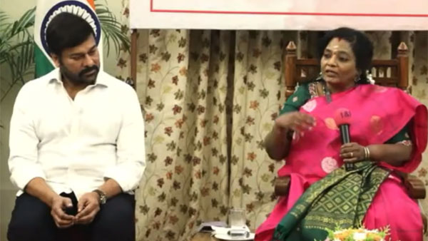 చిరంజీవికి గవర్నర్ ప్రశంసలు