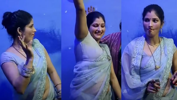 35-year-old Auntys dance video is going viral on social media 35-year-old Auntys dance video is going viral on social media