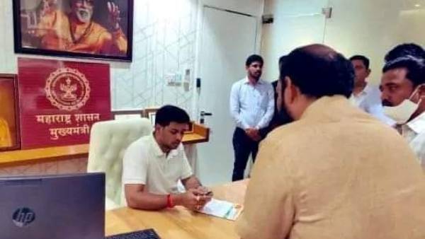  సీఎం కుర్చీలో సీఎం కొడుకు