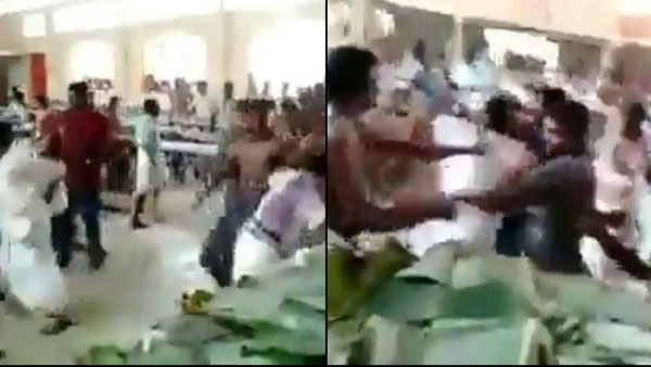 ఎక్స్ ట్రా అప్పడం అడిగితే ఇవ్వని వడ్డించేవారు, ముష్టియుద్ధానికి కారమైన అప్పడం