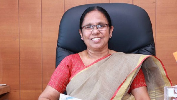 Former Kerala Health Minister KK Shailaja rejects Magsaysay award. Former Kerala Health Minister KK Shailaja rejects Magsaysay award.