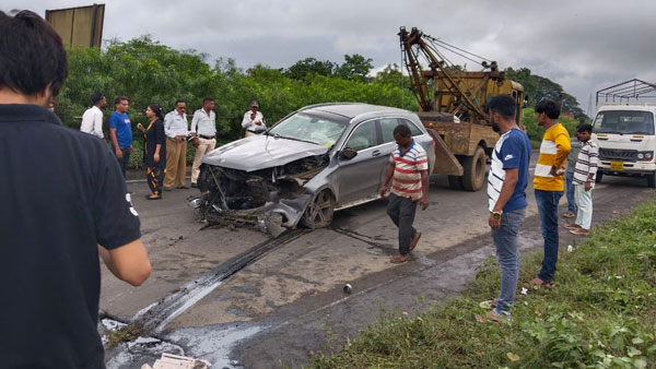 సైరస్ మిస్త్రీ కారు ప్రమాదం సైరస్ మిస్త్రీ కారు ప్రమాదం