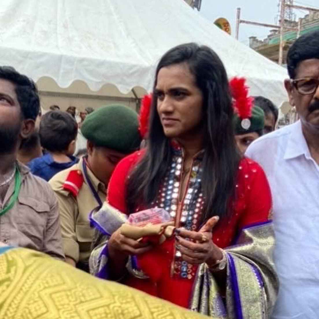  Reliance Industries chairman Mukesh Ambani visited and offered prayers to Lord Venkateswara at Tirumala. 