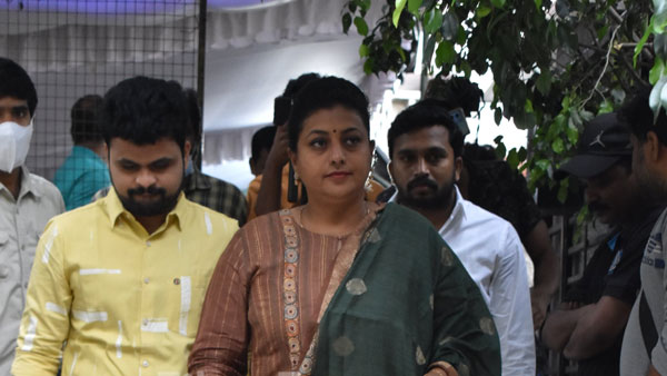 మంత్రి రోజా ఎమోషనల్ మంత్రి రోజా ఎమోషనల్