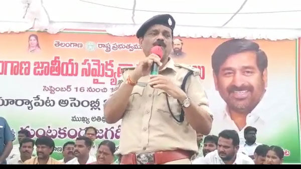 ఎస్పీపై చర్యలు తీసుకోవాలని ఎంపీ ఉత్తమ్ కుమార్ రెడ్డి డిమాండ్ ఎస్పీపై చర్యలు తీసుకోవాలని ఎంపీ ఉత్తమ్ కుమార్ రెడ్డి డిమాండ్