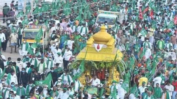పాదయాత్రకు తాత్కాలిక విరామం పాదయాత్రకు తాత్కాలిక విరామం