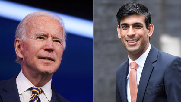 US President Joe Biden reacts to Rishi Sunak’s ascent to UK PM US President Joe Biden reacts to Rishi Sunak’s ascent to UK PM