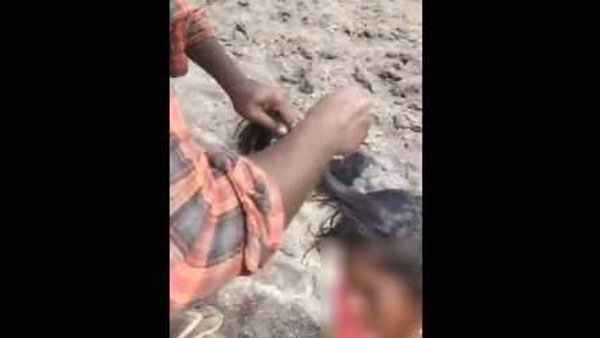 బ్లేడ్ తో జుట్టుకోసేసి ?