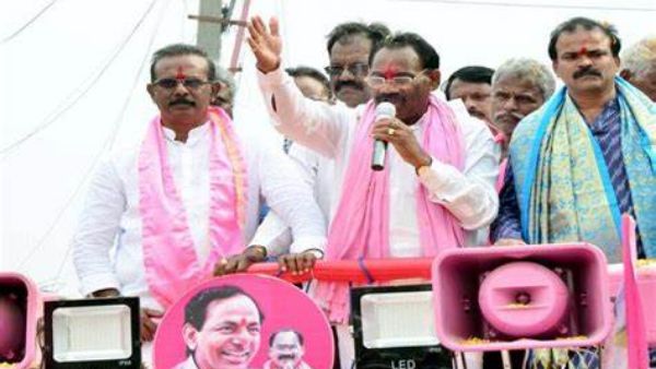 కూసుకుంట్లకు ప్రచారంలో నిరసన సెగ