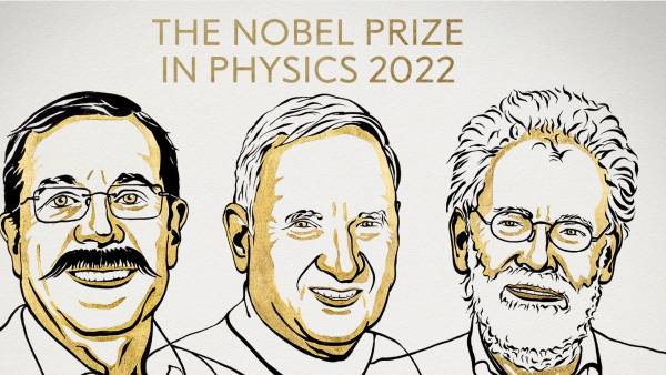 Nobel Prize in Physics 2022: Award has jointly won by Alain Aspect, John Clauser and Anton Zeilinger Nobel Prize in Physics 2022: Award has jointly won by Alain Aspect, John Clauser and Anton Zeilinger