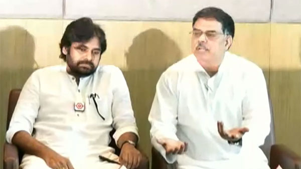 Pawan Kalyan says hold Janavani only after the release of their party leaders who have been arrested Pawan Kalyan says hold Janavani only after the release of their party leaders who have been arrested