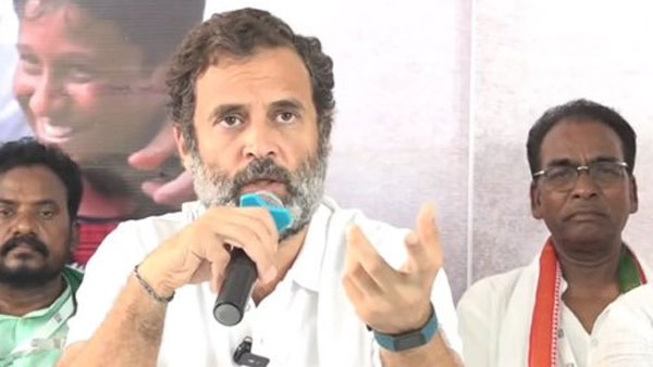 Rahul Gandhi says Congress party totally opposes the privatisation of the Visakhapatnam Steel Plant Rahul Gandhi says Congress party totally opposes the privatisation of the Visakhapatnam Steel Plant