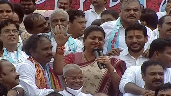 పవన్ పై మంత్రి రోజా సెటైర్లు పవన్ పై మంత్రి రోజా సెటైర్లు