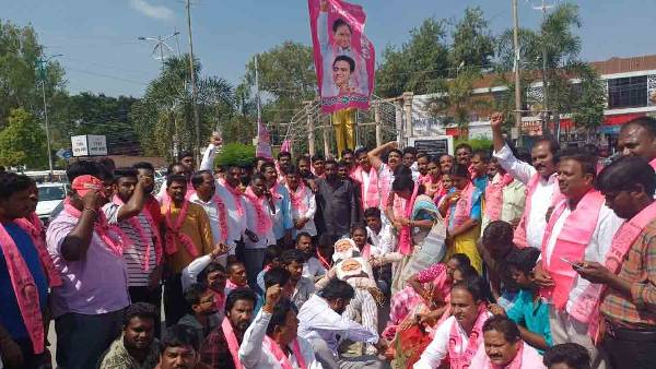 కేంద్ర ప్రభుత్వానికి వ్యతిరేకంగా నిరసనలు