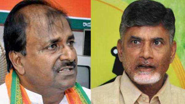 చంద్రబాబుపై బీజేపీ నిప్పులు 