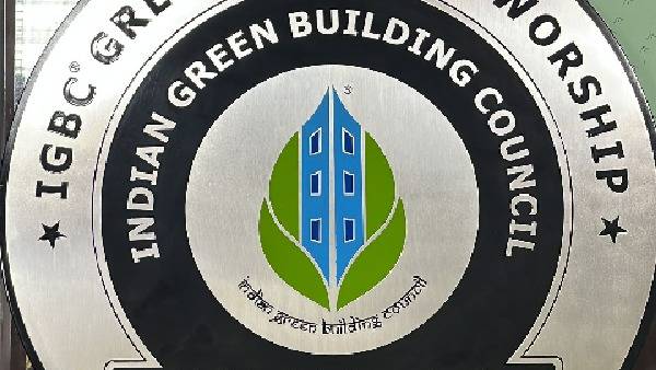 yadadri temple got green place of worship award yadadri temple got green place of worship award