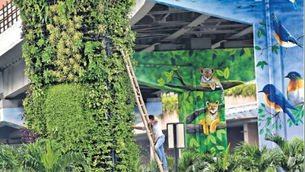 మరింత సుందరంగా హైదరాబాద్ ఫ్లైఓవర్లు