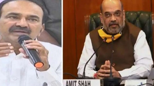 ఢిల్లీ లో అమిత్ షాతో ఈటల రాజేందర్ కీలక భేటీ