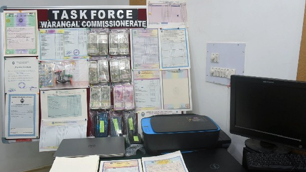 665కి పైగా వివిధ విద్యార్హతలకు సంబందించిన నకిలీ సర్టిఫికెట్ల విక్రయం 