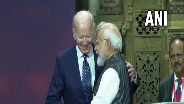 PM Modi had a brief interaction with US President Joe Biden during the G20 Summit at Bali PM Modi had a brief interaction with US President Joe Biden during the G20 Summit at Bali