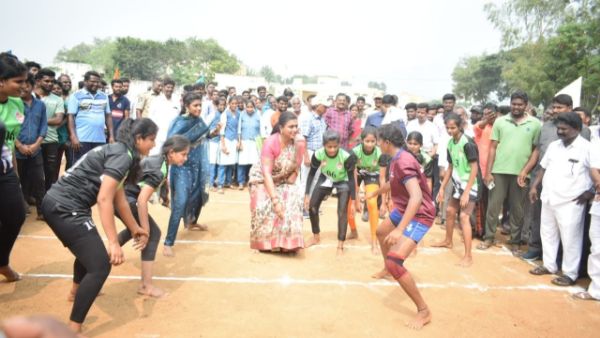  ap minister rk roja slipped down