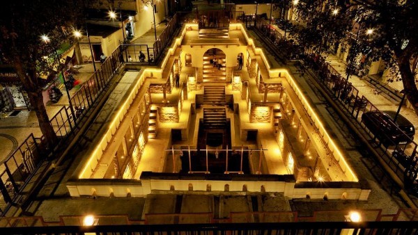 మెరిసిన 3 శతాబ్ధాల బన్సీలాల్మెట్ల బావి మెరిసిన 3 శతాబ్ధాల బన్సీలాల్మెట్ల బావి