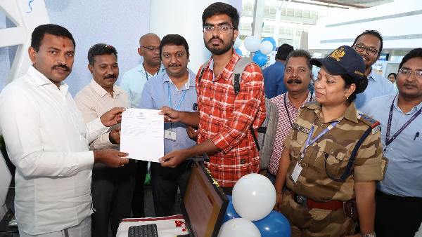 తిరుపతి ఎయిర్ పోర్టులో కౌంటర్