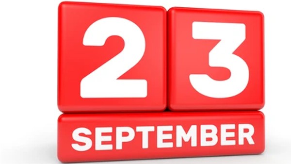 సెప్టెంబర్ 23న