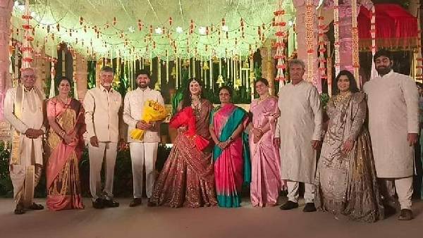 కేశినేని ఇంట వివాహ వేడుకలో చంద్రబాబు