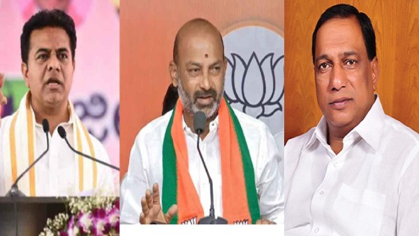 కేటీఆర్ , బండి సంజయ్ మధ్య మల్లారెడ్డి.. షాకింగ్ సవాల్