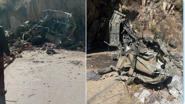 16 army personal died in accident an North Sikkim. 16 army personal died in accident an North Sikkim.