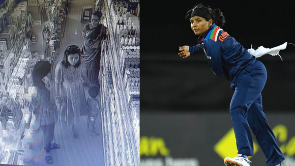 Shock: Indian cricketer Rajeshwari Gayakwad assault on super market staff in Vijayapura in Karnataka ? Shock: Indian cricketer Rajeshwari Gayakwad assault on super market staff in Vijayapura in Karnataka ?