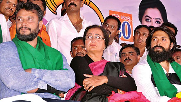 సుమలత తరఫున.. సుమలత తరఫున..