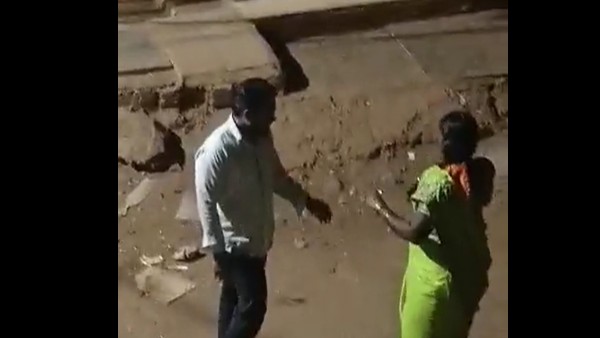 వీడియో వైరల్ కావటంతో వెలుగులోకి వచ్చిన ఘటన 