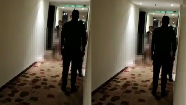 నగ్నంగా బయటకు వచ్చి హంగామా