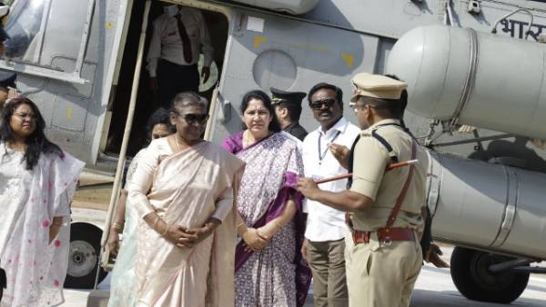 తెలంగాణా ఆలయాల్లో దేశ ప్రజల కోసం ప్రార్ధించే అవకాశం వచ్చిందన్న ద్రౌపది ముర్ము