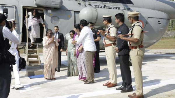 భద్రాచలంలో భారత రాష్ట్రపతి ద్రౌపది ముర్ము