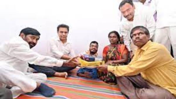 తెలంగాణా ఏర్పాటైన తర్వాత ఫ్లోరోసిస్ నుండి విముక్తి.. స్వామి ఇంటికి కేటీఆర్ తెలంగాణా ఏర్పాటైన తర్వాత ఫ్లోరోసిస్ నుండి విముక్తి.. స్వామి ఇంటికి కేటీఆర్