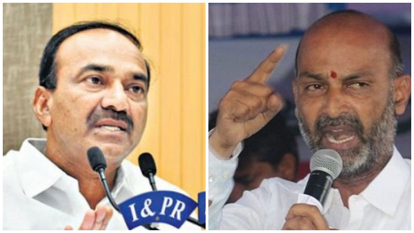 బండి స్థానంలో ఈటల.. బండి స్థానంలో ఈటల..