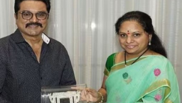 కేసీఆర్ కుమార్తె కవితను కలిసిన శరత్ కుమార్