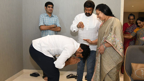 కుప్పంకు బాలయ్య - నందమూరి ఫ్యామిలీ