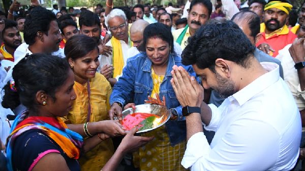 యువగళం పాదయాత్ర మొదలెట్టిన నారా లోకేష్