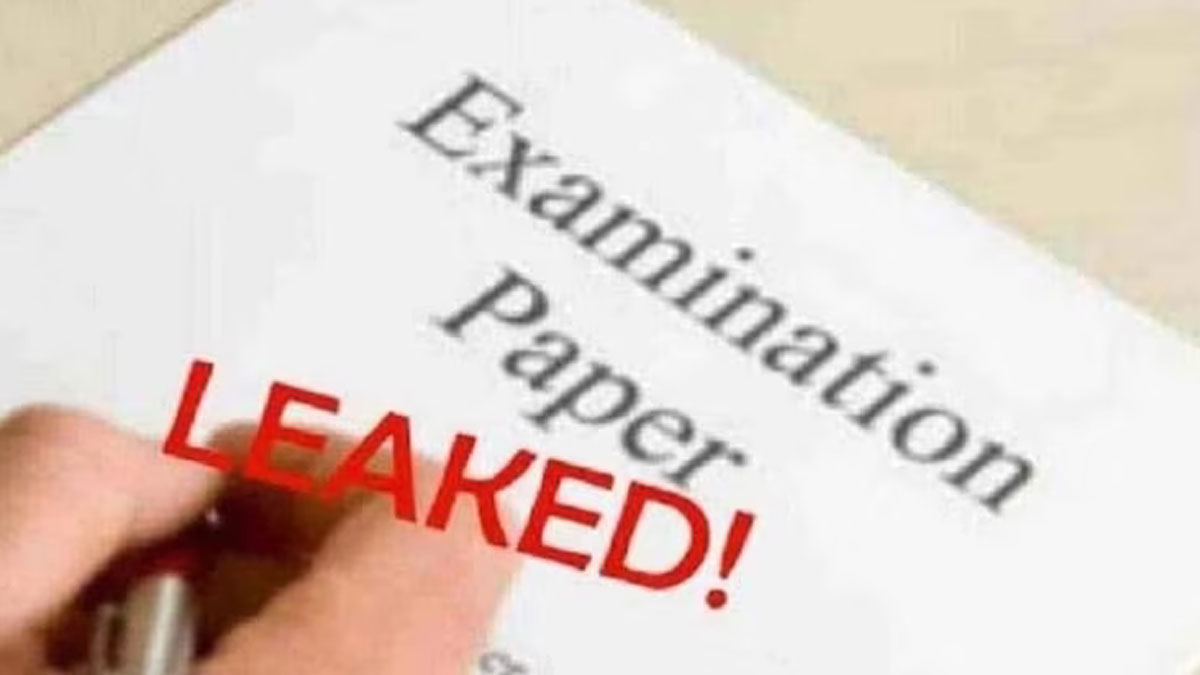 GPSSB Junior Clerk recruitment exam paper leaked, exam cancelled in Gujarat; case filed on a printing press in Hyderabad GPSSB Junior Clerk recruitment exam paper leaked, exam cancelled in Gujarat; case filed on a printing press in Hyderabad