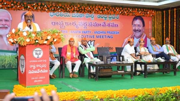 ap bjp chief somu veerraju hot comments in party executive meet, ignore janasena, pawan ap bjp chief somu veerraju hot comments in party executive meet, ignore janasena, pawan