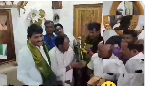 సన్మానాలు, కాళ్ళకి దండాలు ... వీడియో తో టార్గెట్ 