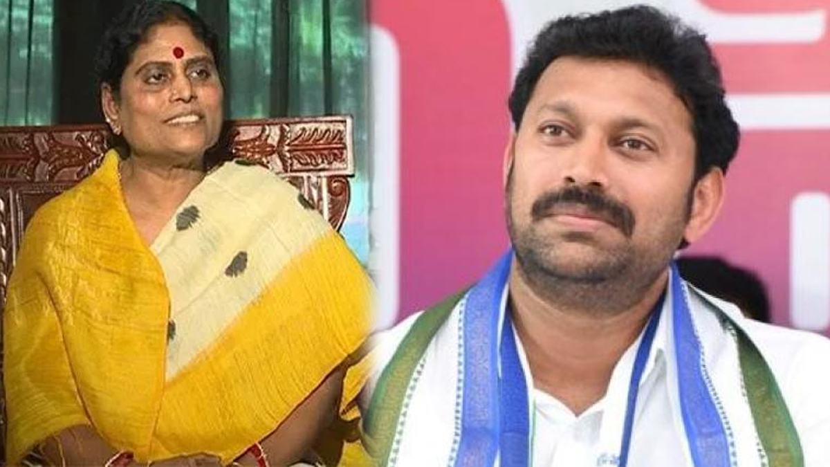 kadapa mp avinash reddy meet ys vijayamma in hyderabad kadapa mp avinash reddy meet ys vijayamma in hyderabad